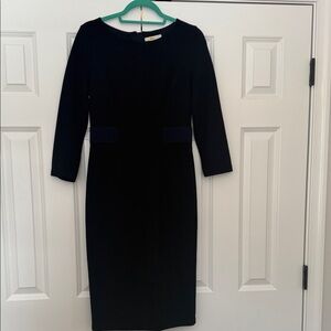 Boden Classic Black Long Sleeve Dress